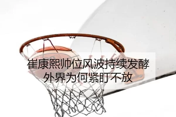 崔康熙帅位风波持续发酵 外界为何紧盯不放